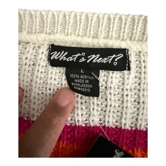 Lot of 3 Women’s Sweaters Size Large Fall/Winter Cute Sweaters - Picture 8 of 8